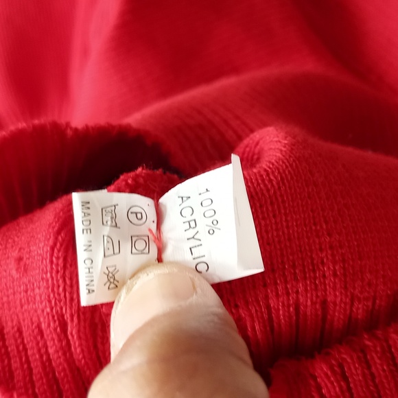 Vintage 90s JEWELS Double Layey Canadian Looks Sweater - Picture 9 of 10